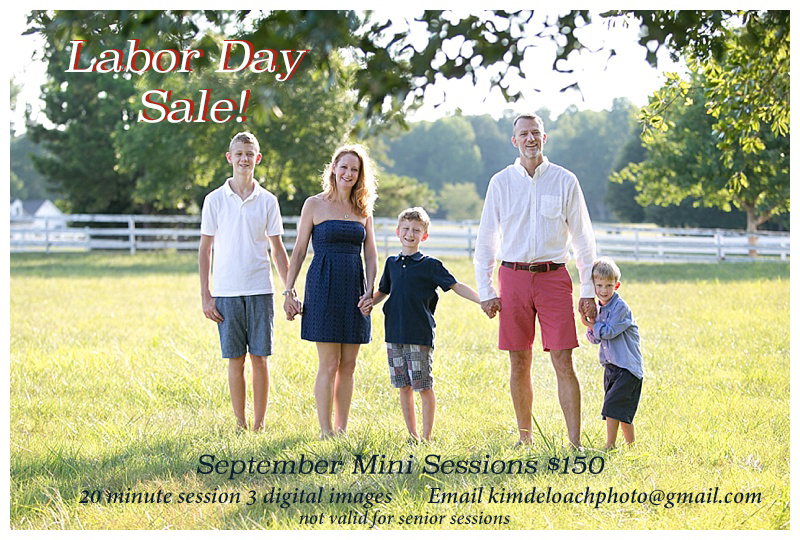 Labor Day Sale!