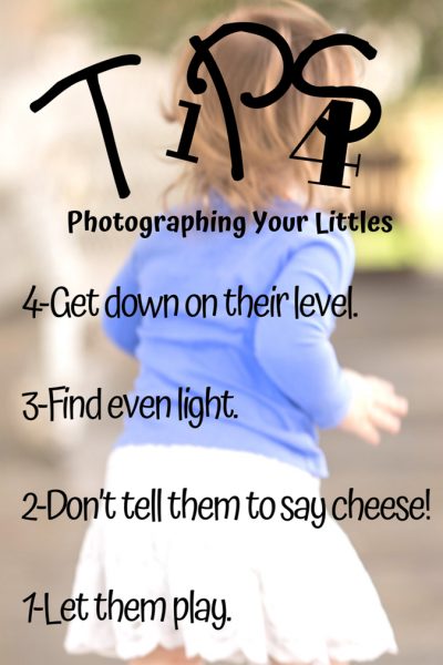 Tips for Photographing Your Littles